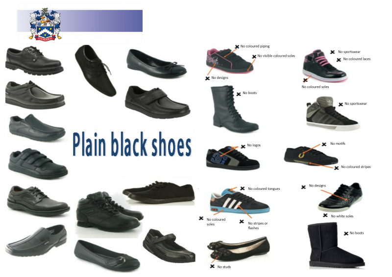 Grasshoppers Lace Up School Shoes - Black – Gem Schoolwear